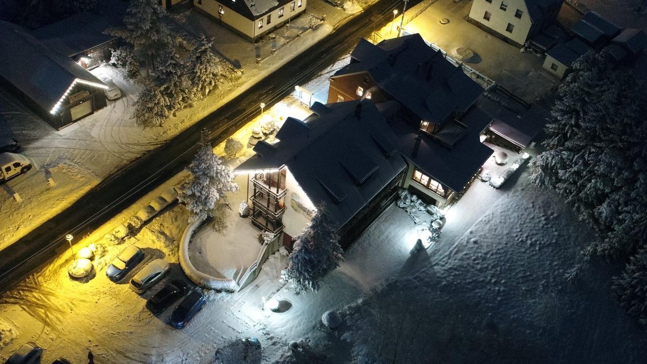 Hotel Berglandstübel Hammerbrucke Buitenkant foto