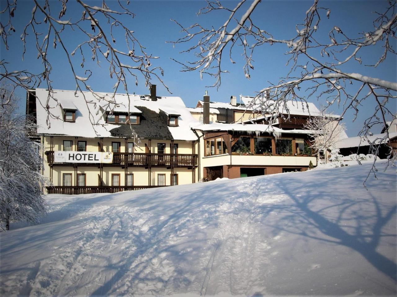 Hotel Berglandstübel Hammerbrucke Buitenkant foto